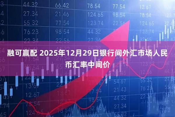 融可赢配 2025年12月29日银行间外汇市场人民币汇率中间价